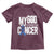 Colorectal Cancer Awareness Toddler T Shirt My God Is Stronger Than Cancer