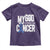 Colorectal Cancer Awareness Toddler T Shirt My God Is Stronger Than Cancer