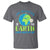 Funny The Rotation Of The Earth Always Makes My Day T Shirt Climate Change Earth Day Moon