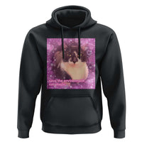 Funny Save The Environment Eat Plastic Hoodie Cat Meme