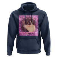 Funny Save The Environment Eat Plastic Hoodie Cat Meme