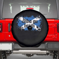 Alba Gu Brath Spare Tire Cover Vintage Scottish Scotland Flag Saltire