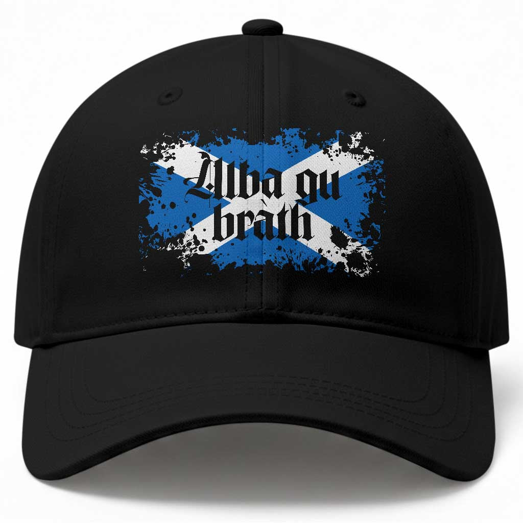Alba Gu Brath Baseball Cap Vintage Scottish Scotland Flag Saltire