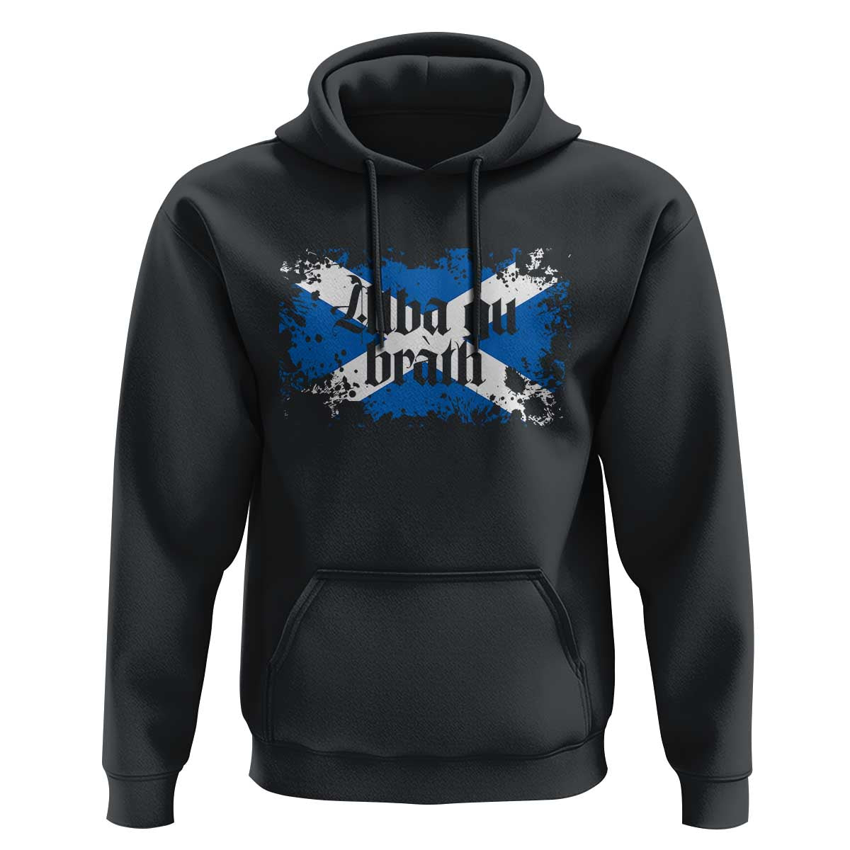 Alba Gu Brath Hoodie Vintage Scottish Scotland Flag Saltire