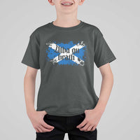 Alba Gu Brath T Shirt For Kid Vintage Scottish Scotland Flag Saltire