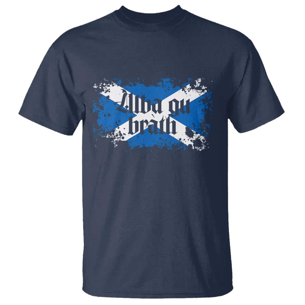 Alba Gu Brath T Shirt Vintage Scottish Scotland Flag Saltire