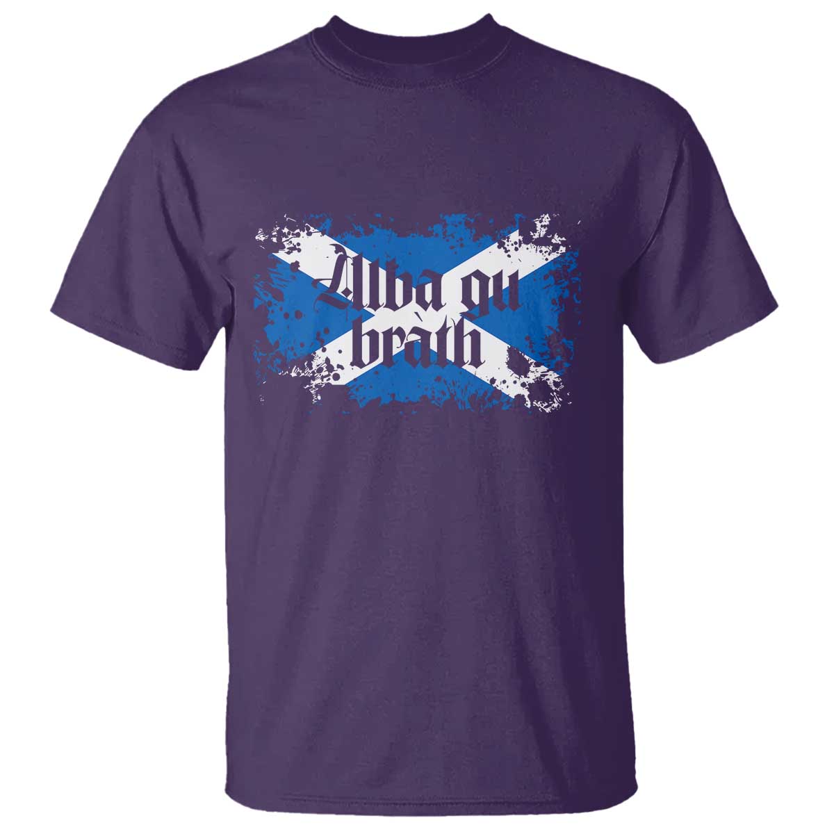 Alba Gu Brath T Shirt Vintage Scottish Scotland Flag Saltire