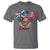 Scottish American Heritage Month T Shirt Bagpipe Vintage Scottish American Flag Thistle
