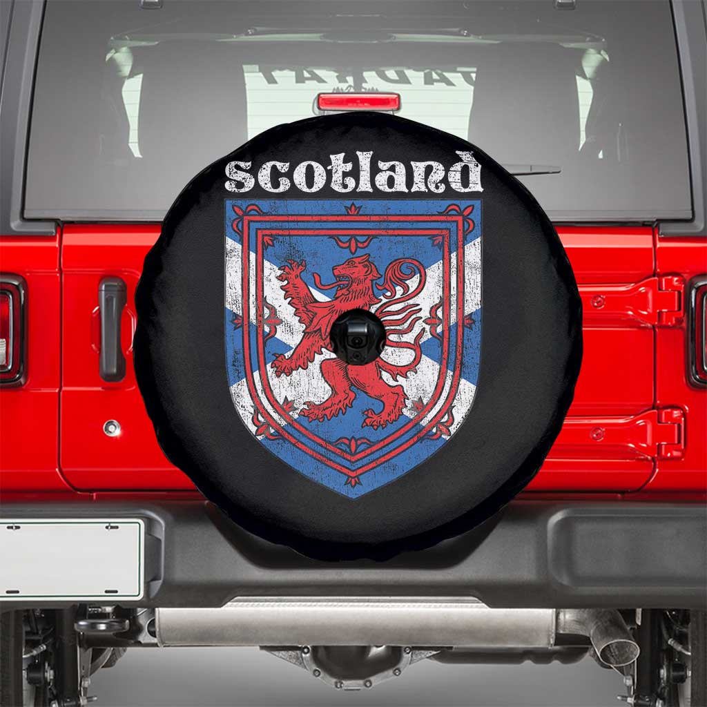 Scottish Pride Spare Tire Cover Scottish Rampant Lion Flag Scotland Coat of Arms