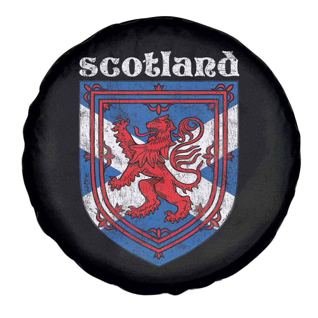Scottish Pride Spare Tire Cover Scottish Rampant Lion Flag Scotland Coat of Arms