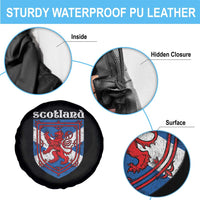 Scottish Pride Spare Tire Cover Scottish Rampant Lion Flag Scotland Coat of Arms