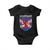Scottish Pride Baby Onesie Scottish Rampant Lion Flag Scotland Coat of Arms