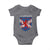 Scottish Pride Baby Onesie Scottish Rampant Lion Flag Scotland Coat of Arms