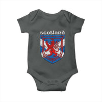 Scottish Pride Baby Onesie Scottish Rampant Lion Flag Scotland Coat of Arms