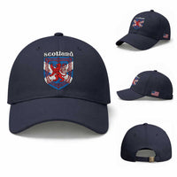 Scottish Pride Baseball Cap Scottish Rampant Lion Flag Scotland Coat of Arms