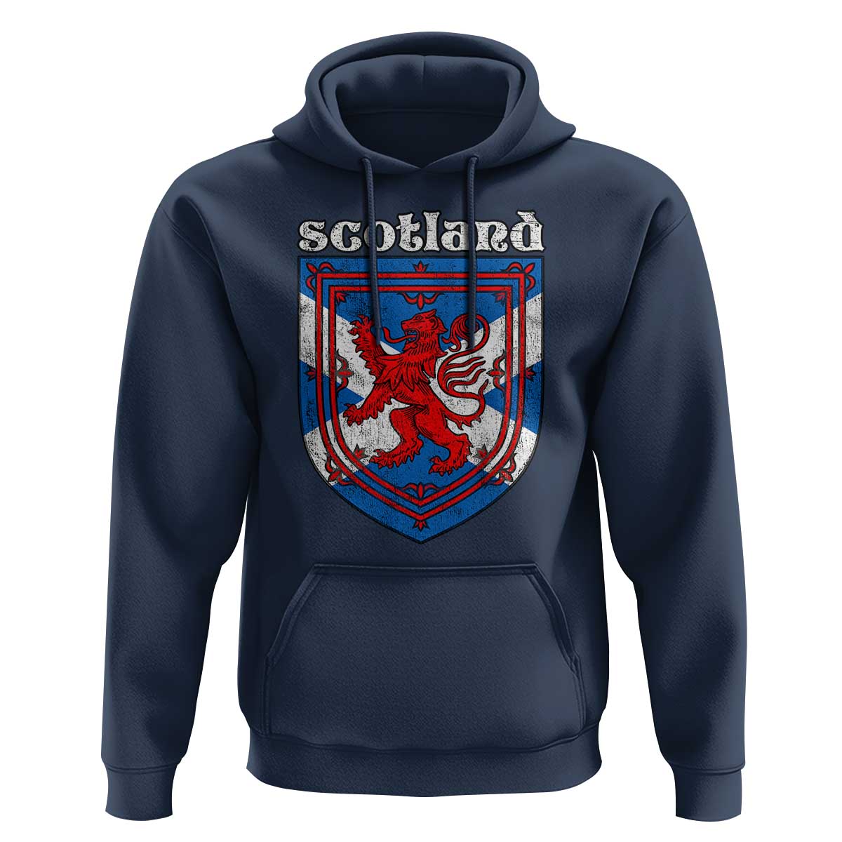 Scottish Pride Hoodie Scottish Rampant Lion Flag Scotland Coat of Arms