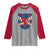 Scottish Pride Raglan Shirt Scottish Rampant Lion Flag Scotland Coat of Arms