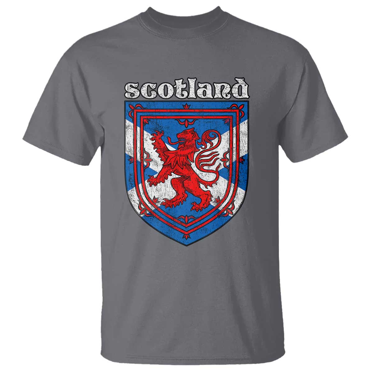 Scottish Pride T Shirt Scottish Rampant Lion Flag Scotland Coat of Arms