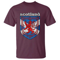 Scottish Pride T Shirt Scottish Rampant Lion Flag Scotland Coat of Arms