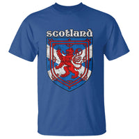 Scottish Pride T Shirt Scottish Rampant Lion Flag Scotland Coat of Arms