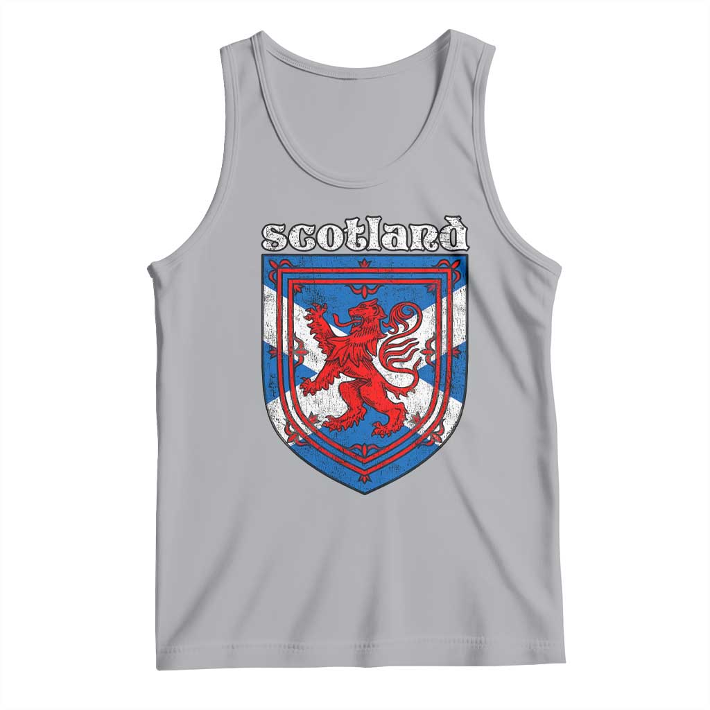 Scottish Pride Tank Top Scottish Rampant Lion Flag Scotland Coat of Arms