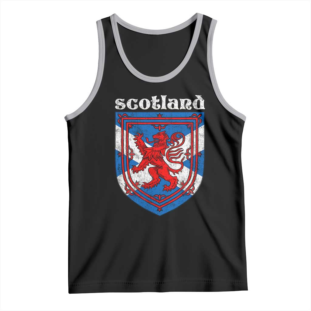 Scottish Pride Tank Top Scottish Rampant Lion Flag Scotland Coat of Arms