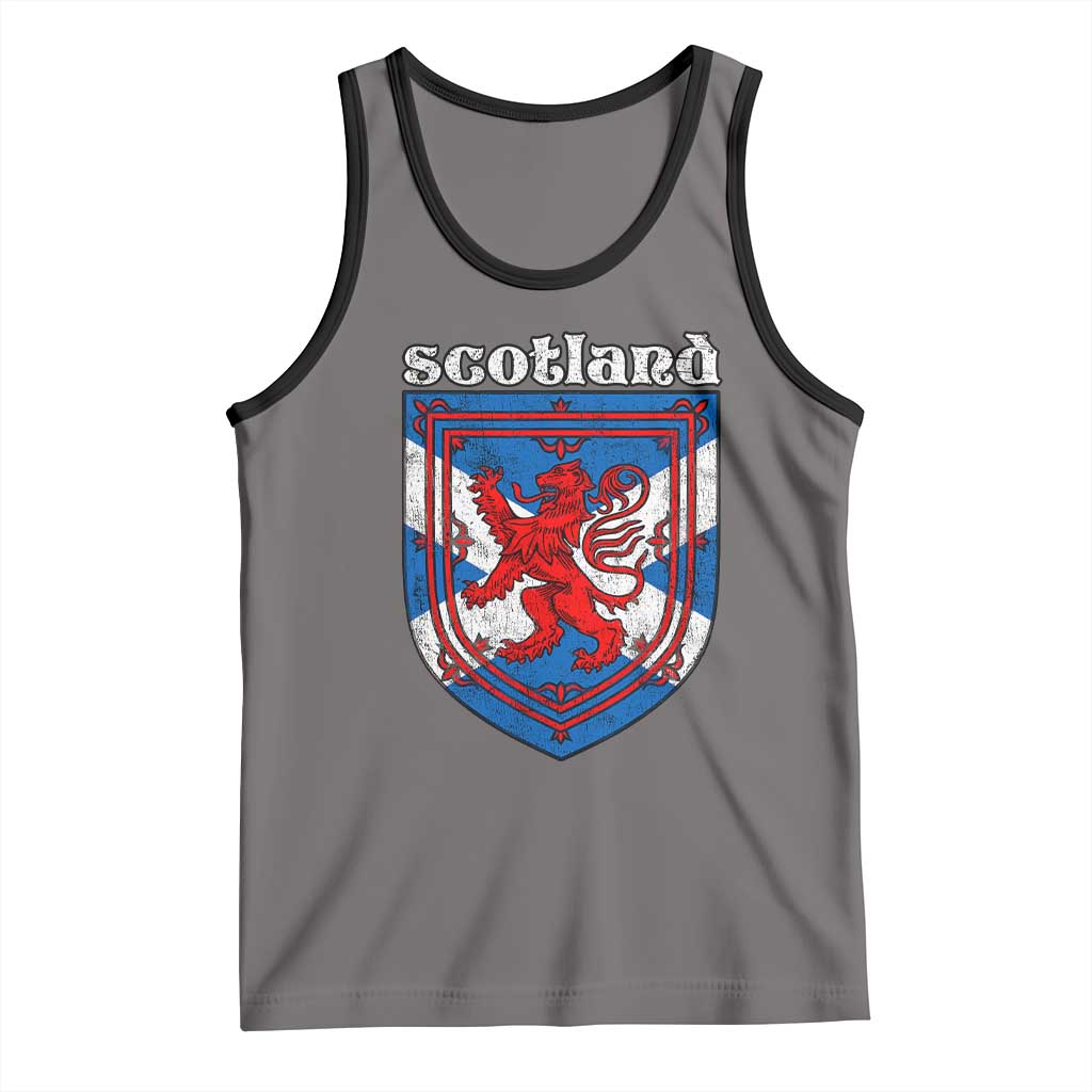 Scottish Pride Tank Top Scottish Rampant Lion Flag Scotland Coat of Arms
