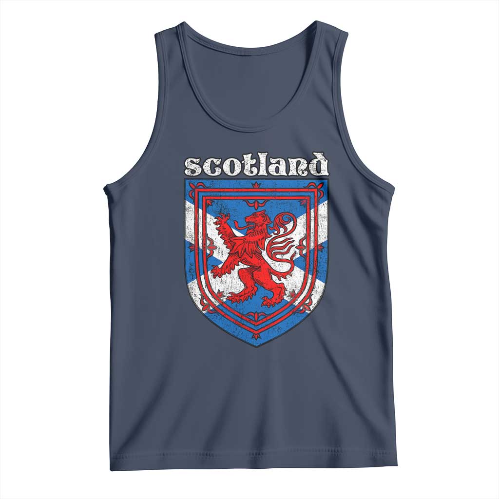 Scottish Pride Tank Top Scottish Rampant Lion Flag Scotland Coat of Arms