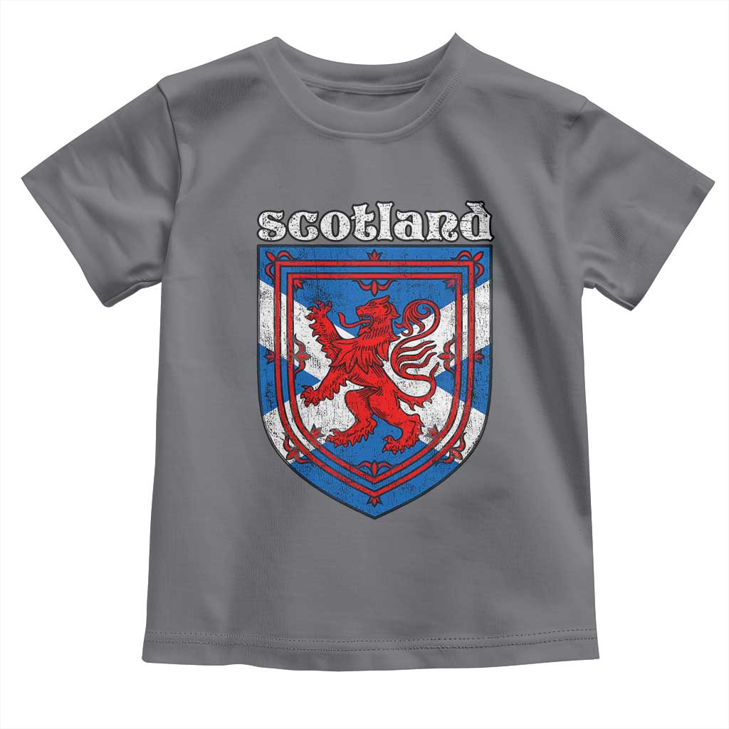 Scottish Pride Toddler T Shirt Scottish Rampant Lion Flag Scotland Coat of Arms
