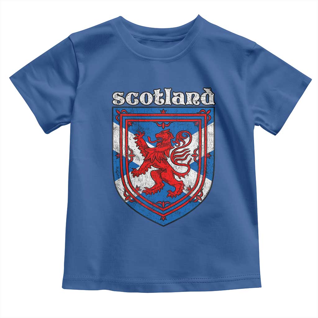 Scottish Pride Toddler T Shirt Scottish Rampant Lion Flag Scotland Coat of Arms