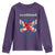 Scottish Pride Youth Sweatshirt Scottish Rampant Lion Flag Scotland Coat of Arms