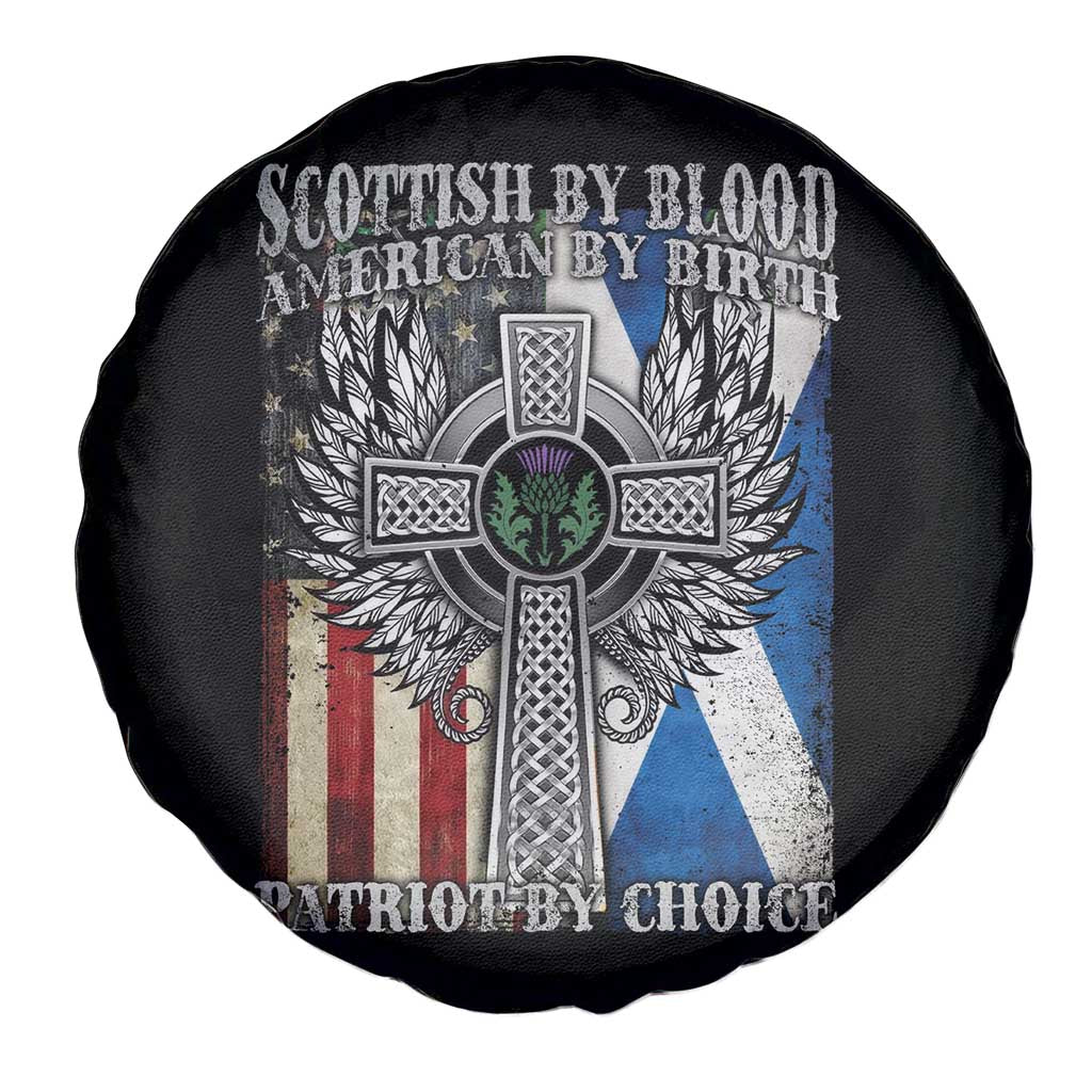 Scottish American Spare Tire Cover Scottish By Blood American By Birth Patriot By Choice