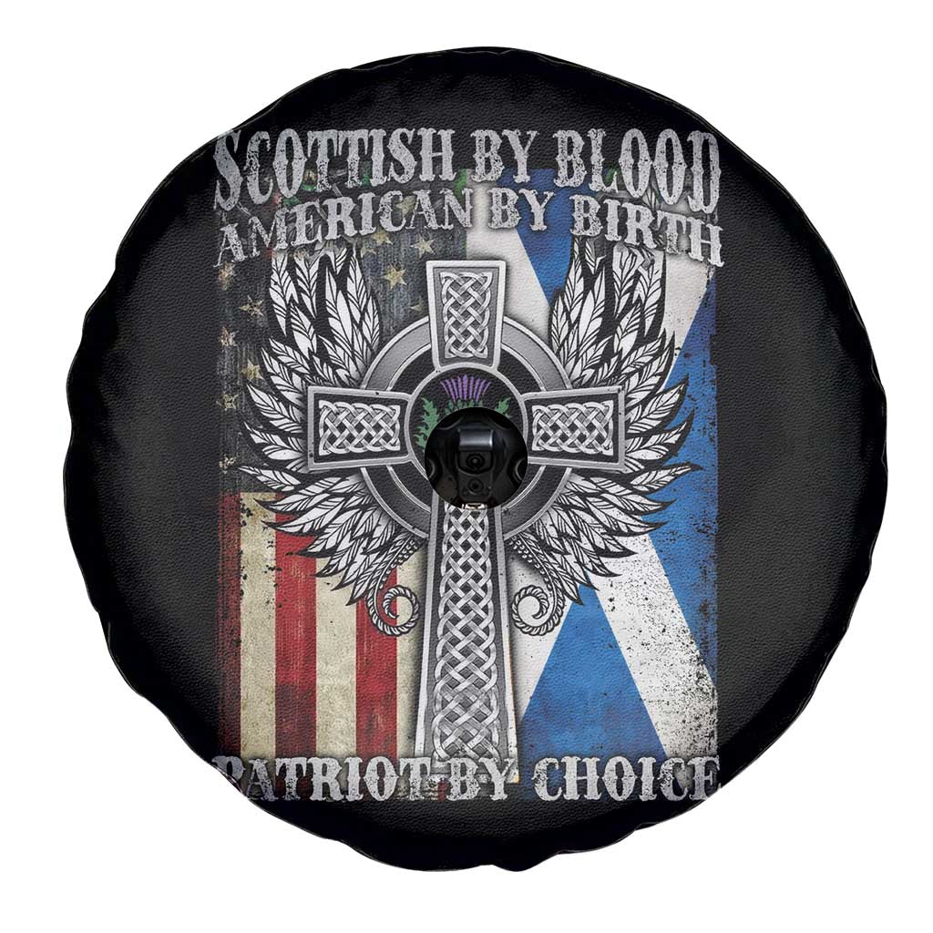 Scottish American Spare Tire Cover Scottish By Blood American By Birth Patriot By Choice