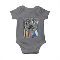 Scottish American Baby Onesie Scottish By Blood American By Birth Patriot By Choice