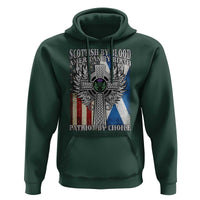 Scottish American Hoodie Scottish By Blood American By Birth Patriot By Choice