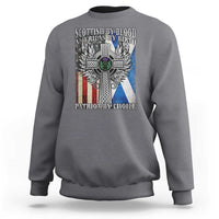 Scottish American Sweatshirt Scottish By Blood American By Birth Patriot By Choice