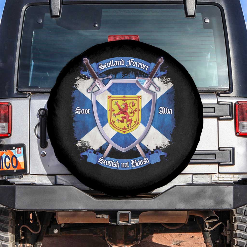Scotland Forever Saor Alba Scottish Not British Spare Tire Cover Scottish Pride