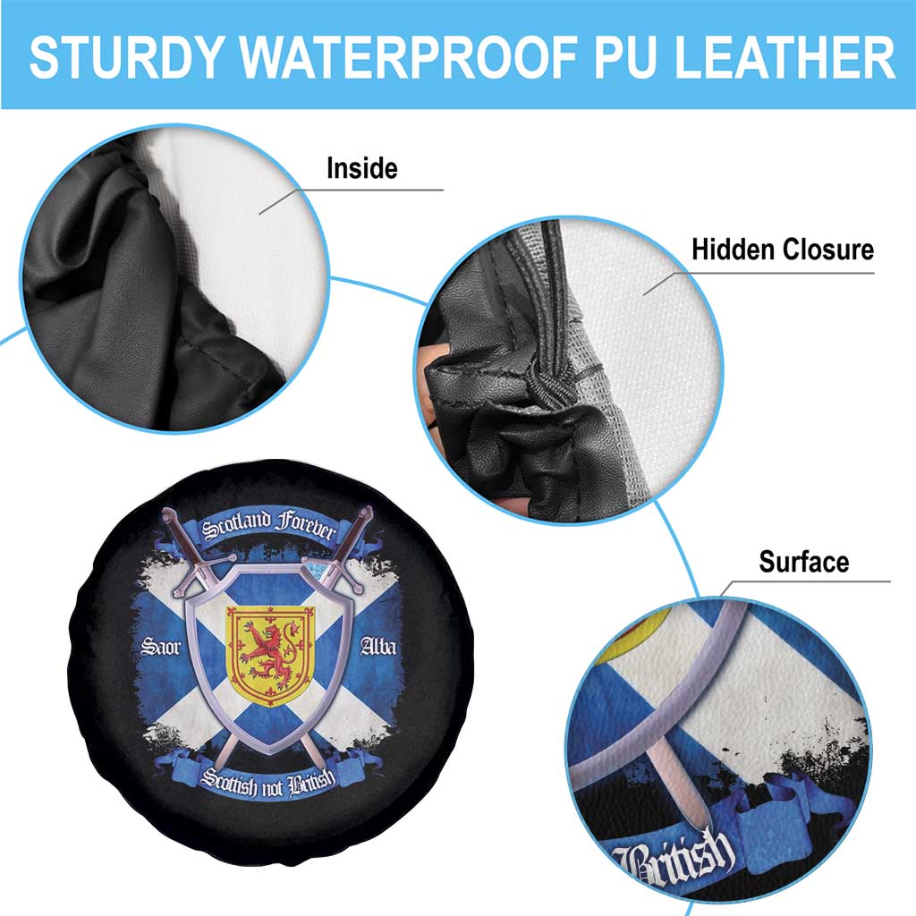 Scotland Forever Saor Alba Scottish Not British Spare Tire Cover Scottish Pride