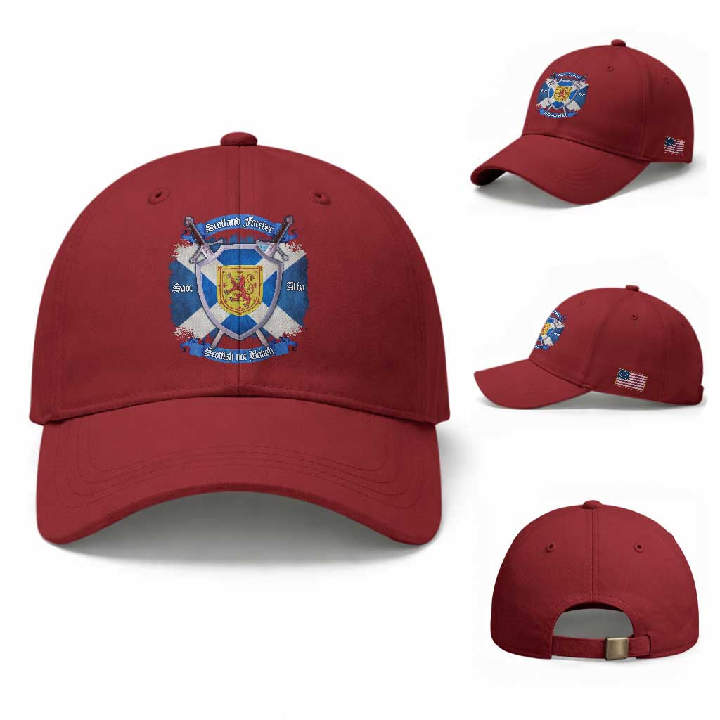 Scotland Forever Saor Alba Scottish Not British Baseball Cap Scottish Pride