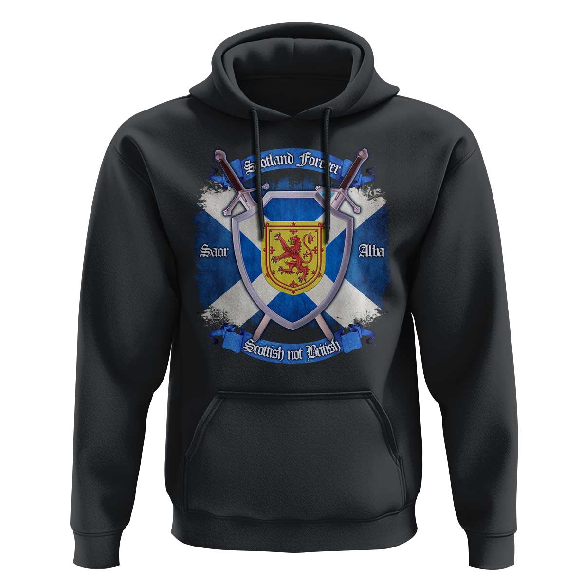 Scotland Forever Saor Alba Scottish Not British Hoodie Scottish Pride