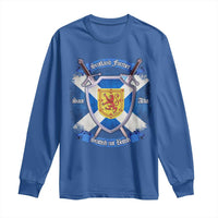 Scotland Forever Saor Alba Scottish Not British Long Sleeve Shirt Scottish Pride