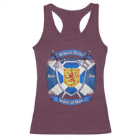 Scotland Forever Saor Alba Scottish Not British Racerback Tank Top Scottish Pride