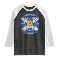 Scotland Forever Saor Alba Scottish Not British Raglan Shirt Scottish Pride