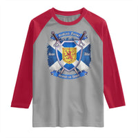 Scotland Forever Saor Alba Scottish Not British Raglan Shirt Scottish Pride