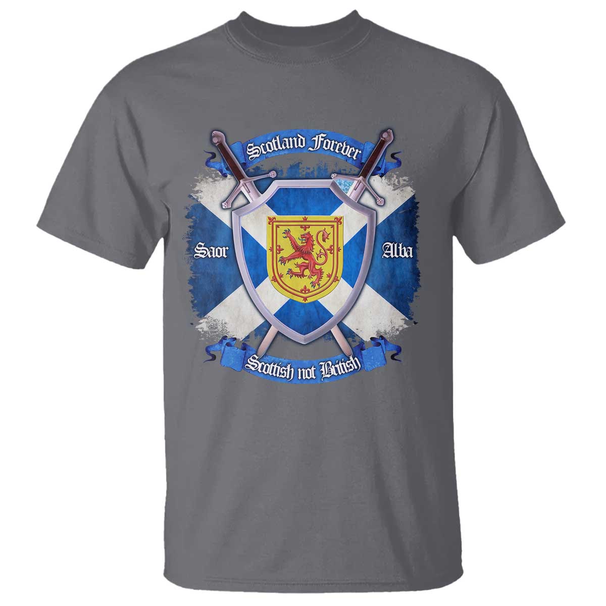Scotland Forever Saor Alba Scottish Not British T Shirt Scottish Pride