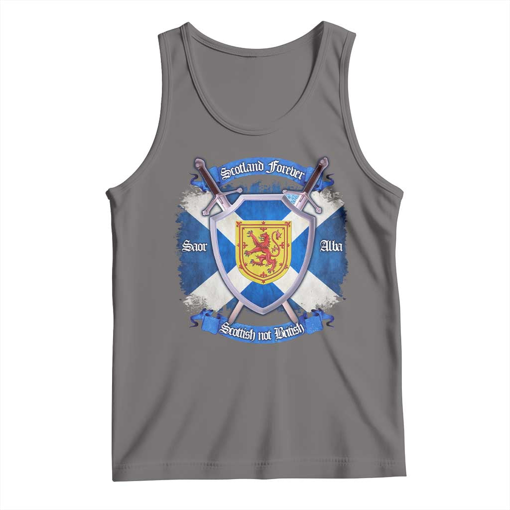 Scotland Forever Saor Alba Scottish Not British Tank Top Scottish Pride