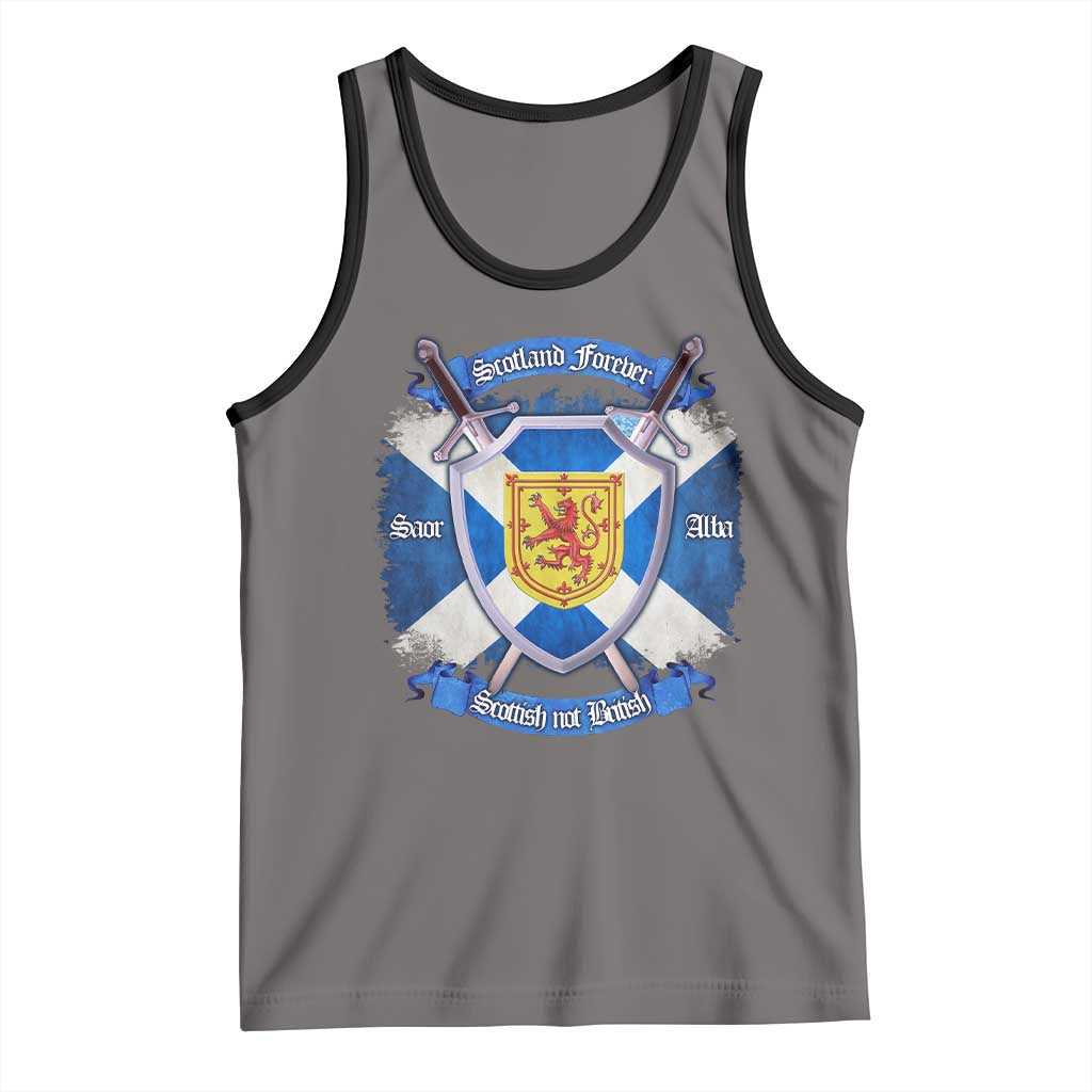 Scotland Forever Saor Alba Scottish Not British Tank Top Scottish Pride
