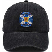 Scotland Forever Saor Alba Scottish Not British Washed Cotton Baseball Cap Scottish Pride