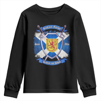 Scotland Forever Saor Alba Scottish Not British Youth Sweatshirt Scottish Pride