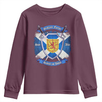 Scotland Forever Saor Alba Scottish Not British Youth Sweatshirt Scottish Pride
